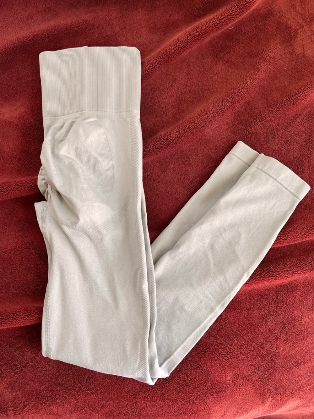 Light Gray High-Waist Leggings